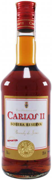 Бренді де Херес Carlos II Solera Reserva 36%