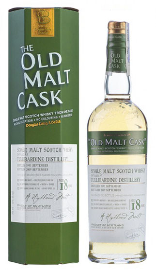 Віскі Douglas Laing Tullibardine Vintage 18 YO 50%