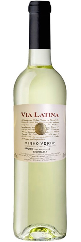Вино Vihno Verde Via Latina біле напівсухе