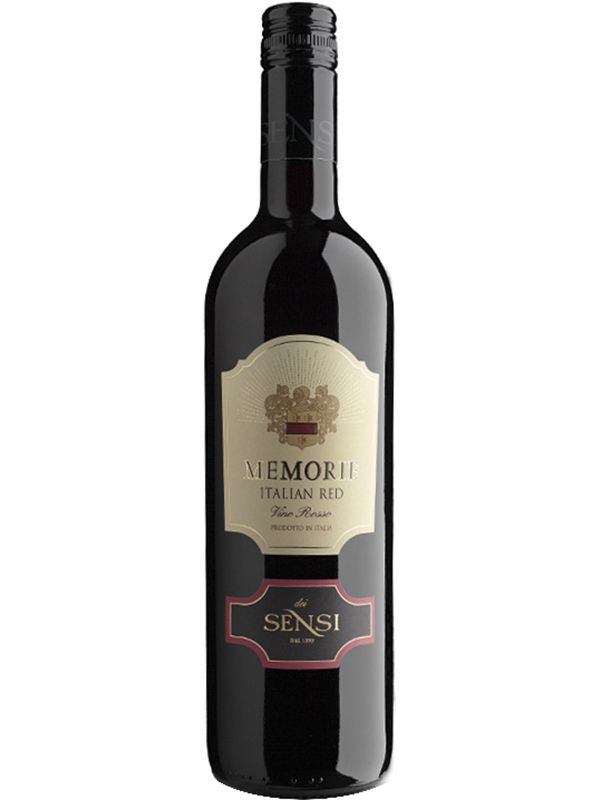 Вино Memorie Sensi червоне сухе 12.5%