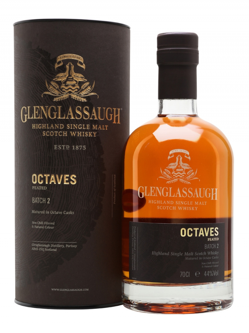 Віскі Glenglassaugh Octaves Peated 44%