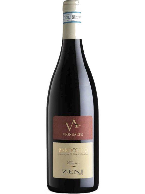 Вино "Vigne Alte" Bardolino Classico Zeni червоне сухе