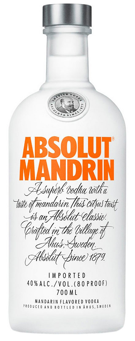 Горілка Absolut Mandrin 40%