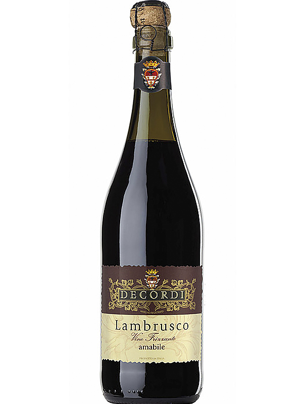 Вино Decordi Lambrusco Rosso Amabile червоне солодке 8%