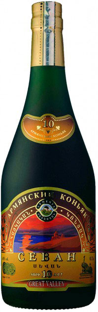 Коньяк Great Valley Севан 10 років витримки 40%