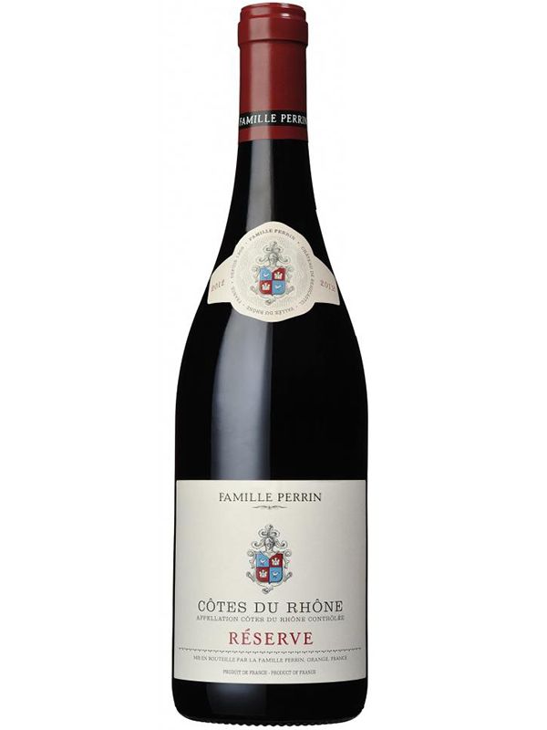 Вино Cotes du Rhone Blanc Reserve Famille Perrin червоне сухе 13.5%