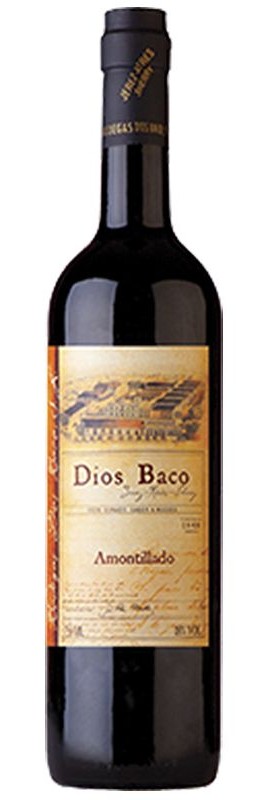 Вино херес Amontillado Dios Baco біле сухе