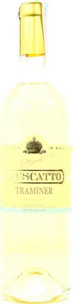 Вино Muscatto Traminer біле напівсолодке 12%