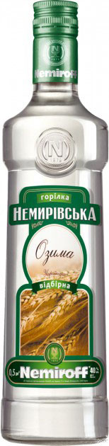 Горілка Nemiroff Озима українська відбірна 40%