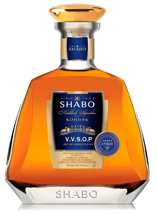 Коньяк Shabo VVSOP 5 зірок