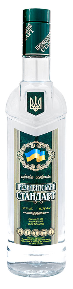 Горілка Президентський стандарт 38%
