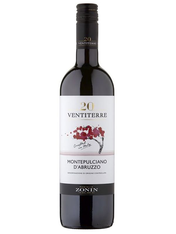 Вино Montepulciano d'Abruzzo Zonin червоне напівсухе 13%