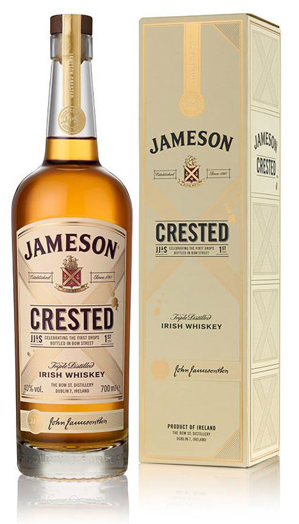 Віскі Jameson Crested у подарунковій упаковці 40%