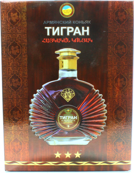 Коньяк Тигран 3 роки витримки 40%