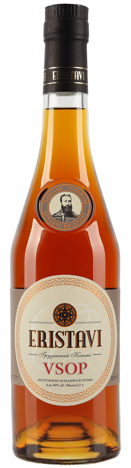 Коньяк Eristavi VSОР 40%