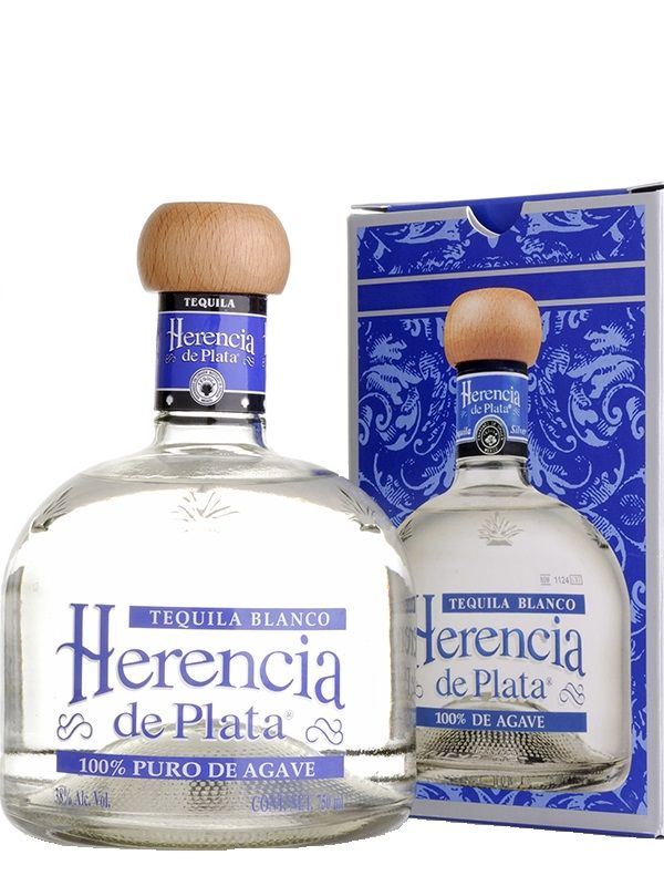Текіла Herencia De Plata 100% Agava Silver 38%