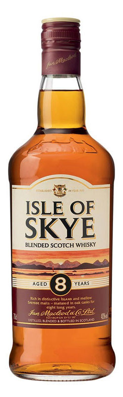 Віскі Isle of Skye 8 років витримкм 40%