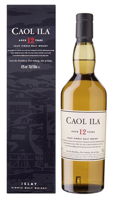 Віскі Caol Ila 12 років витримки 43% в коробці