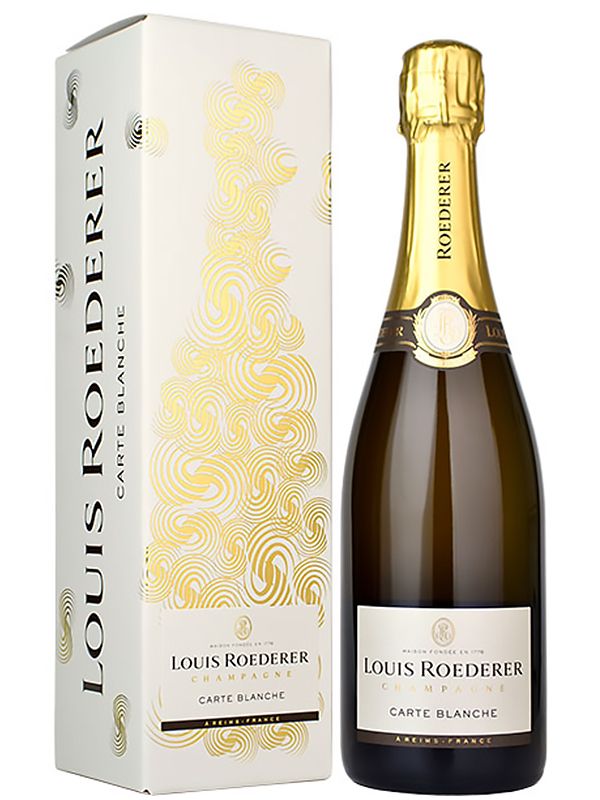 Шампанське Louis Roederer Demi Sec Carte Blanche біле напівсухе 12%