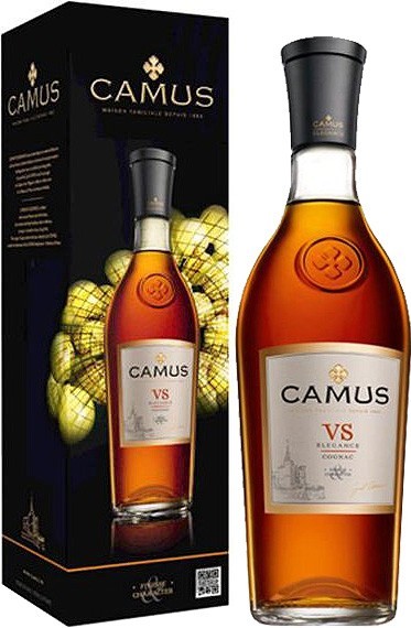 Коньяк Camus VS Elegance від 5 років витримки 40% в подарунковій упаковці