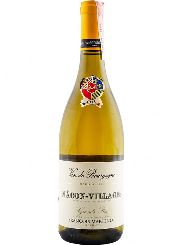 Вино Macon Villages "Grands Pres" Francois Martenot біле сухе