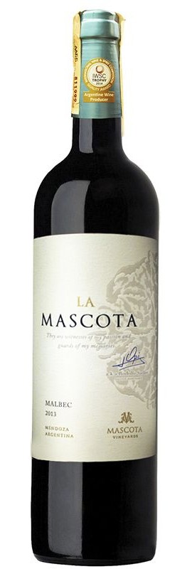 Вино Malbec La Mascota Santa Ana червоне сухе