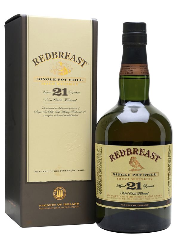 Віскі Redbreast 21 рік витримки в подарунковій упаковці 46%