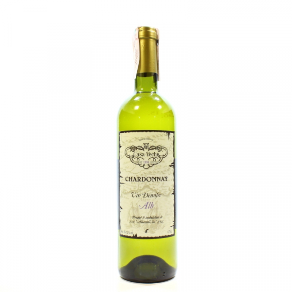 Вино Casa Veche Chardonnay біле напівсухе 10-12%
