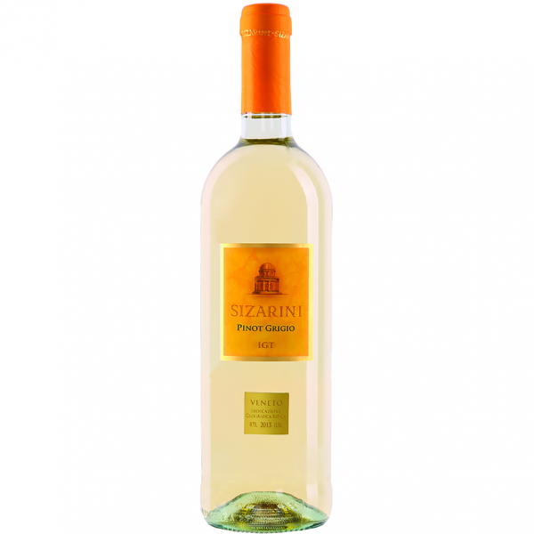 Вино Sizarini Pinot Grigio біле сухе 11%