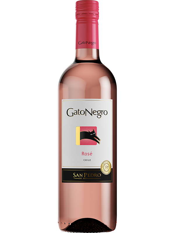 Вино Gato Negro Rose San Pedro рожеве сухе