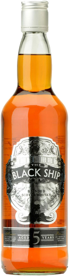 Віскі Black Ship Aged 5 Years 40%