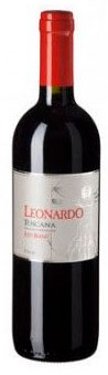 Вино Rosso Toscana Leonardo червоне сухе
