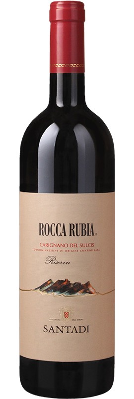 Вино Carignano del Sulcis "Rocca Rubia" Superiore Santadi червоне сухе