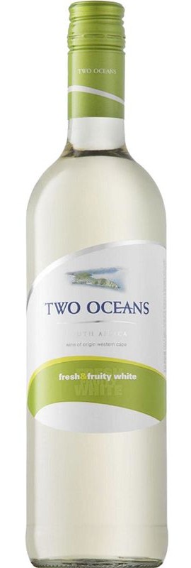 Вино Fresh and Fruity White Two Oceans біле напівсухе 12%