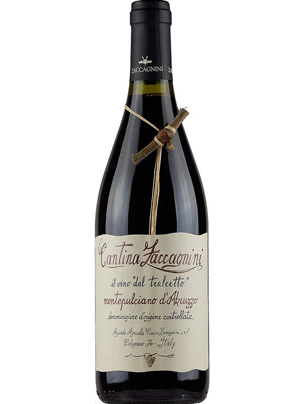 Вино Montepulciano d'Abruzzo Tralcetto Zaccagnini червоне сухе