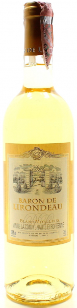 Вино Baron de Lirondeau Castel біле напівсолодке 10.5%
