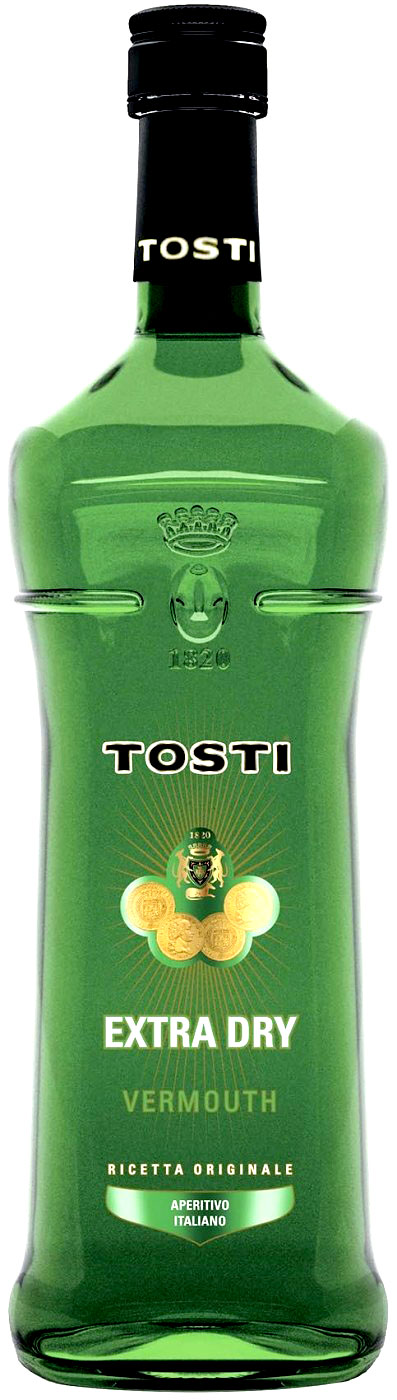 Вермут Tosti Extra Dry білий 12%