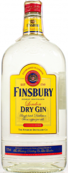 Джин Finsbury London Dry Gin 37.5%