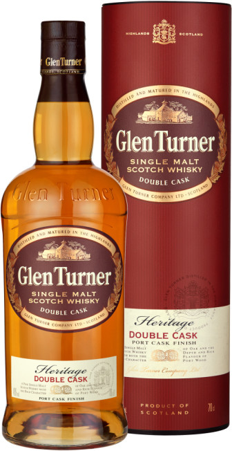 Віскі Glen Turner Heritage Double Cask в тубусі 40%