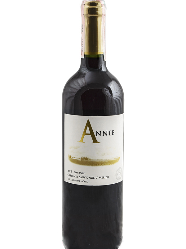 Вино Cabernet Sauvignon — Merlot Annie червоне напівсолодке