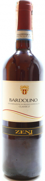 Вино Zeni Bardolino Classico червоне сухе 12%