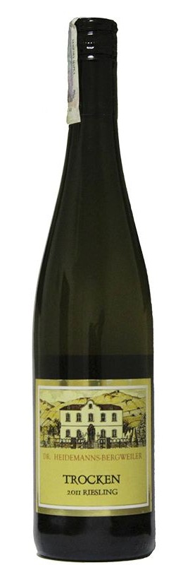 Вино Riesling Trocken Dr.Heidemanns-Bergweiler біле сухе