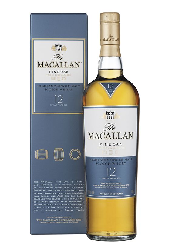 Віскі Macallan Fine Oak 12 YO 40%