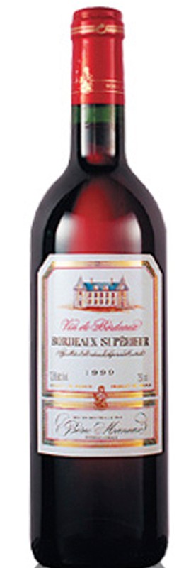 Вино Bordeaux Superieur червоне сухе 12.5%