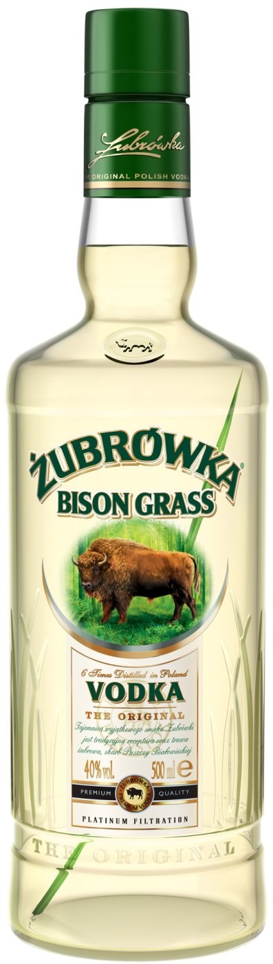 Горілка Zubrowka Bison Grass 37.5%