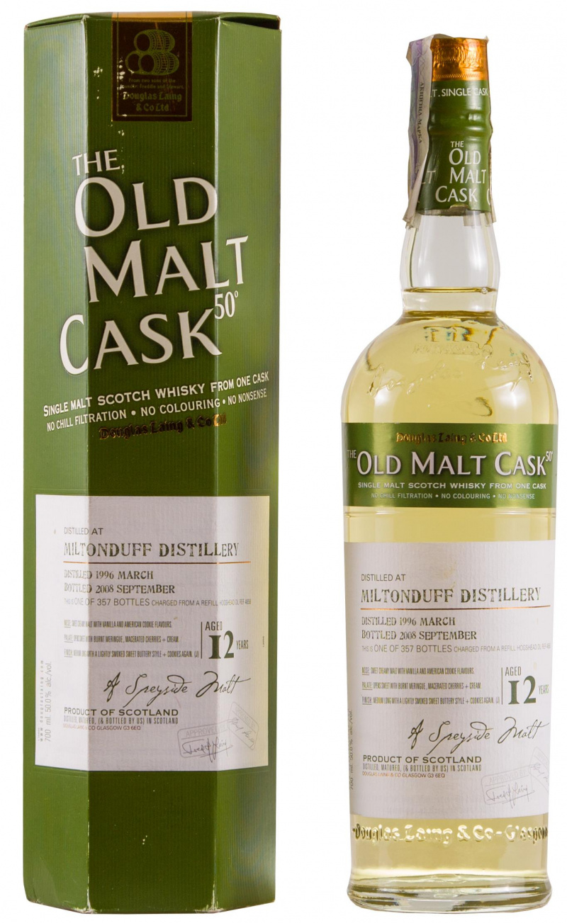Віскі Douglas Laing Miltonduff Vintage 12 YO 50%