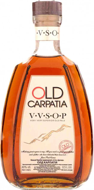 Коньяк Old Carpatia 5 років витримки 40%