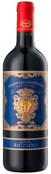 Вино Barone Ricasoli Chianti Classico Riserva «Rocca Guicciarda» D.O.C.G.червоне сухе 13.5%