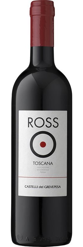 Вино Rosso Toscano Castelli del Grevepesa червоне сухе