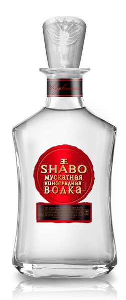 Горілка Shabo Мускатна Виноградна 40%